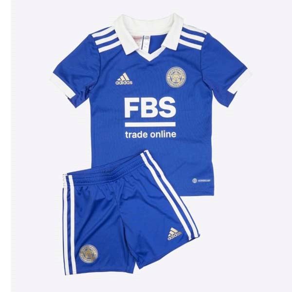Camiseta Leicester City 1ª Kit Niño 2022 2023